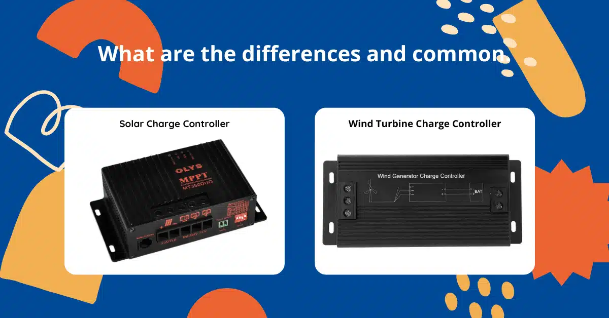 Solar Charge Controller vs Wind Turbine Charge Controller