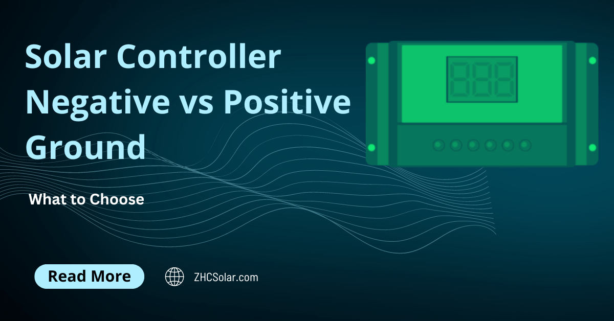 Solar Controller Negative vs Positive Ground